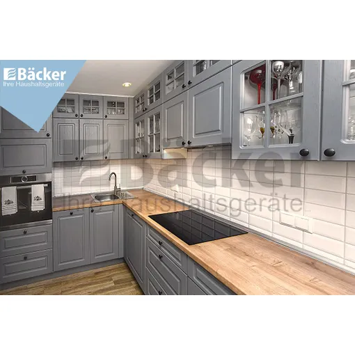 Кухня для городской квартиры K3-classic-M шиншилла