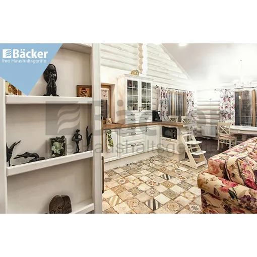 Кухня для загородного дома K1-classic белый