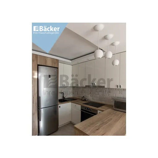 Кухня для городской квартиры K4-modern белый сахар