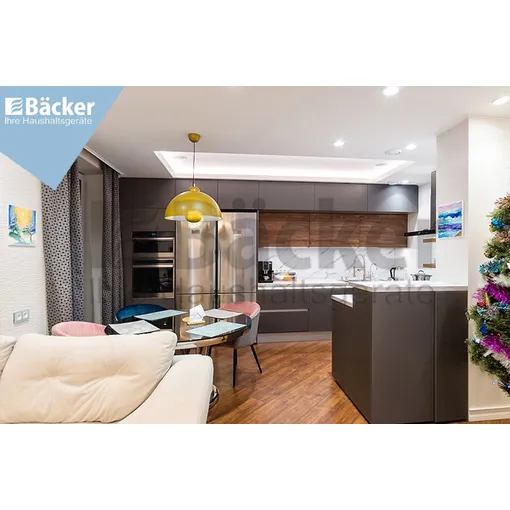 Кухня для городской квартиры K9-modern кристалл