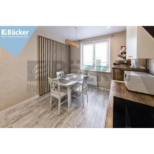 Кухня для городской квартиры K10-modern тёмный графит