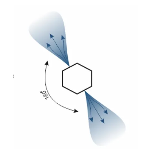 Концевик резьбовой под трубку высокого давления 3/8 дюйма с адаптером под резьбу 10/24 дюйма на две форсунки