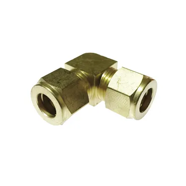 Соединитель резьбовой угловой под трубку высокого давления 3/8 дюйма