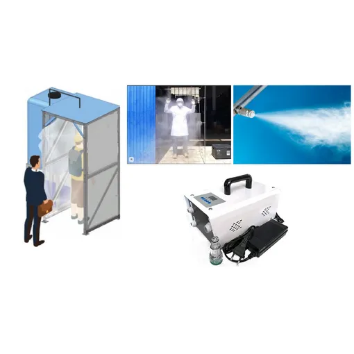 Рамка для дезинфекции людей