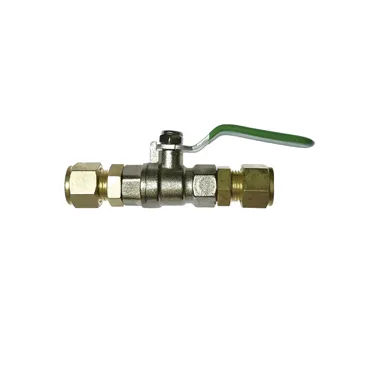 Кран под трубку высокого давления 3/8